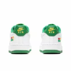Nike AIR FORCE 1 LOW RETRO QS WHITE/WHITE-CLASSIC GREEN [100] -Women's Footwear Sales Shop NikeAIRFORCE1LOWRETROQSWHITEWHITE CLASICGREEN8DX1156 100 3 grande