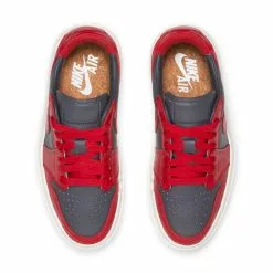 WOMEN'S AIR JORDAN 1 ELEVATE LOW DARK GREY/VARSITY RED-SAIL [006] -Women's Footwear Sales Shop NikeAIRJORDAN1ELEVATELOWDRKGRYVRSTYRED SAIL5DH7004 006 4 grande