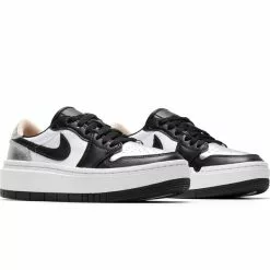 WOMEN'S AIR JORDAN 1 ELEVATE LOW MTLLC SLVR/BLK-WHT-WHT OYX [001] -Women's Footwear Sales Shop NikeAIRJORDAN1ELEVATELOWMTLLCSLVRBLK WHT WHTOYX5.5DQ8561 001 2 grande
