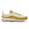NIKE AIR MAX 97 PREMIUM SMMT WHT/SMMT WHT-YLLW OCHRE [100] -Women's Footwear Sales Shop NikeAirMax97PRMSUMMITWHITESUMMITWHITE YELLOWOCHREDQ9011 100 1 grande