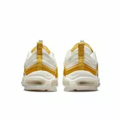 NIKE AIR MAX 97 PREMIUM SMMT WHT/SMMT WHT-YLLW OCHRE [100] -Women's Footwear Sales Shop NikeAirMax97PRMSUMMITWHITESUMMITWHITE YELLOWOCHREDQ9011 100 3 grande