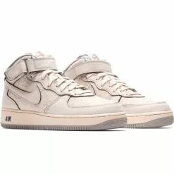 Nike AIR FORCE MID '07 LX PEARL WHITE/PEARL WHITE-MEDIUM GREY [219] -Women's Footwear Sales Shop NikeNIKEAIRFORCEMID07LXPRLWHTPRLWHT MDMGRY8DZ5367 219 2 grande
