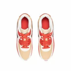 NIKE AIR MAX 90 LTR (GS) SESAME/BLACK-RED CLAY-SAIL [200] -Women's Footwear Sales Shop NikeNIKEAIRMAX90LTR GS SESAMEBLACK REDCLAY SAIL5YCD6864 200 4 grande