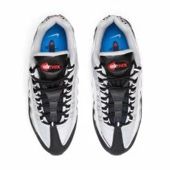 NIKE AIR MAX 95 PREMIUM BLACK/WHITE-PURE PLATINUM-LT SMOKE GREY [001] -Women's Footwear Sales Shop NikeNIKEAIRMAX95PRMBLACKWHITE PUREPLATINUM LTSMOKEGREY8.5DQ3979 001 4 grande