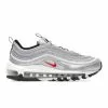 Nike WOMEN'S AIR MAX 97 METALLIC SLVR/VRSTY RD-WHT-BLK [002] -Women's Footwear Sales Shop NikeNIKEAIRMAX97METALLICSLVRVRSTYRD WHT BLK5DQ9131 002 1 grande