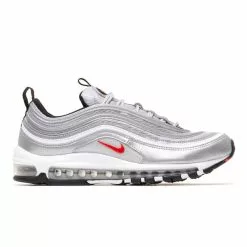 Nike AIR MAX 97 OG METALLIC SILVER/UNIVERSITY RED-BLACK [002]