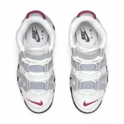 Nike WOMEN'S AIR MORE UPTEMPO SUMMIT WHITE/ROSEWOOD-WOLF GREY [100] -Women's Footwear Sales Shop NikeNIKEAIRMOREUPTEMPOSUMMITWHITEROSEWOOD WOLFGREY6DV1137 100 4 grande
