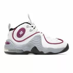 Nike WOMEN'S AIR PENNY 2 SUMMIT WHITE/ROSEWOOD-WOLF GREY-BLACK [100]
