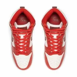 WOMEN'S NIKE DUNK HIGH 70 CINNABAR/MARS STONE-SAIL-WHITE [600] -Women's Footwear Sales Shop NikeNIKEDNKHIGH70CINNABARMARSSTONE SAIL WHITE6.5DX0346 600 4 grande