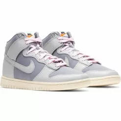 Nike DUNK HIGH RETRO PREMIUM LT SMKE GRY/GRY FG-SL-PNK FM [001] -Women's Footwear Sales Shop NikeNIKEDUNKHIGHRETROPREMIUMLTSMKEGRYGRYFG SL PNKFM8.5DQ8800 001 2 grande