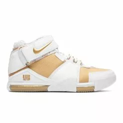 Nike LEBRON 2 "MACCABI" WHT/MTC GLD-VRS CRMSN [100]