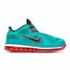 Nike LEBRON IX LOW NEW GREEN/BLACK-ACTION RED-WHITE [300]