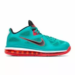 Nike LEBRON IX LOW NEW GREEN/BLACK-ACTION RED-WHITE [300]