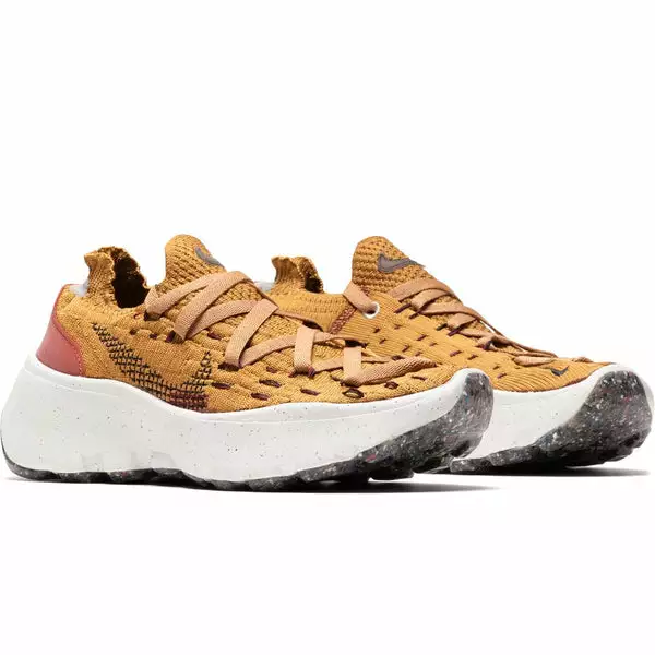 Nike WOMEN'S SPACE HIPPIE 04 WHEAT/BLACK-DARK BEETROOT-CINNABAR 4 Nike WOMEN'S SPACE HIPPIE 04 WHEAT/BLACK-DARK BEETROOT-CINNABAR - Image 2