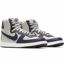 Nike TERMINATOR HIGH OG GRANITE/DARK OBSIDIAN-SAIL [001] -Women's Footwear Sales Shop NikeNIKETERMINATORHIGHOGGRANITEDRKOBSDN SAIL8FB1832 001 2 grande