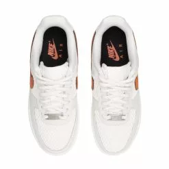 Nike WOMEN'S AIR FORCE 1 '07 SAIL/DARK RUSSET-BLACK-METALLIC SILVER [100] -Women's Footwear Sales Shop NikeWAIRFORCE1 07SAILDARKRUSSET BLACK METALLICSILVER5DZ5228 100 4 grande