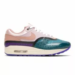 Nike WOMEN'S AIR MAX 1 PREMIUM PLUM FOG/FOSSL ROSE-PNK OXFRD [501]