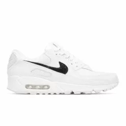 Nike WOMEN'S AIR MAX 90 WHITE/BLACK [100]
