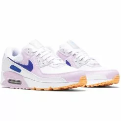 Nike WOMEN'S AIR MAX 90 WHITE/LAPIS-DOLL-PURE PLATINUM [100] -Women's Footwear Sales Shop NikeWAIRMAX90WHITELAPIS DOLL PUREPLATINUM8DX3316 100 2 grande