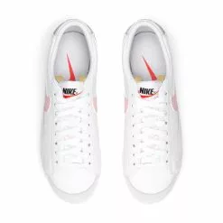 Nike WOMEN'S BLAZER LOW PLATFORM WHT/PNK GLZR WHT-BLCK [103] -Women's Footwear Sales Shop NikeWNIKEBLAZERLOWPLATFORMWHITEPINKGLAZER SUMMITWHITE BLACK8DJ0292 103 4 grande