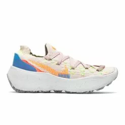 Nike WOMEN'S SPACE HIPPIE 04 CAVE STONE/TOTAL ORANGE-PHOTO BLUE [200]
