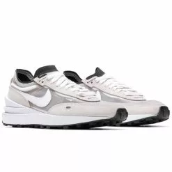 Nike WOMEN'S WAFFLE ONE SUMMIT WHITE/WHITE-BLACK-ORANGE [102] -Women's Footwear Sales Shop NikeWWAFFLEONESUMMITWHITEWHITE BLACK ORANGE6.5DC2533 102 2 grande