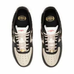 Nike X PREMIUM GOODS WOMEN'S AIR FORCE 1 LOW SP BLACK/MULTI-COLOR-SAND SAIL [001] -Women's Footwear Sales Shop NikeXPREMIUMGOODSWAIRFORCE1LOWSPBLACKMULTI COLOR SANDSAIL8.5DV2957 001 4 grande