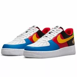 Nike X UNO AIR FORCE 1 '07 QS WHITE/YELLOW ZEST-UNIVERSITY RED [100] -Women's Footwear Sales Shop NikexUnoAirForce1WHITEYELLOWZEST UNIVERSITYREDDC8887 100 2 grande