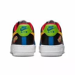 Nike X UNO AIR FORCE 1 '07 QS WHITE/YELLOW ZEST-UNIVERSITY RED [100] -Women's Footwear Sales Shop NikexUnoAirForce1WHITEYELLOWZEST UNIVERSITYREDDC8887 100 3 grande