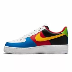 Nike X UNO AIR FORCE 1 '07 QS WHITE/YELLOW ZEST-UNIVERSITY RED [100] -Women's Footwear Sales Shop NikexUnoAirForce1WHITEYELLOWZEST UNIVERSITYREDDC8887 100 5 grande