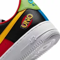 Nike X UNO AIR FORCE 1 '07 QS WHITE/YELLOW ZEST-UNIVERSITY RED [100] -Women's Footwear Sales Shop NikexUnoAirForce1WHITEYELLOWZEST UNIVERSITYREDDC8887 100 6 grande