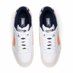 Puma SLIPSTREAM LO RETRO PUMA WHITE/VIBRANT ORANGE -Women's Footwear Sales Shop PumaSLIPSTREAMLORETROPUMAWHITEVIBRANTORANGE838469203 4 grande