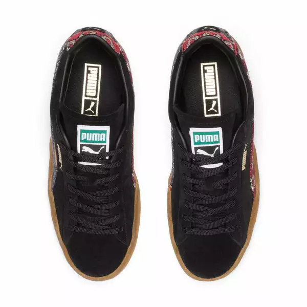 Puma SUEDE CREPE PATTERN PUMA BLACK 6 Puma SUEDE CREPE PATTERN PUMA BLACK - Image 4
