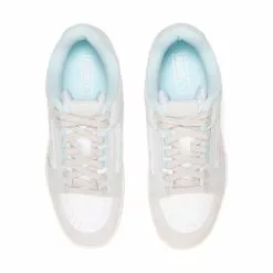 Puma WOMEN'S SLIPSTREAM LO STITCHED UP WHITE/MARSHMELLOW/GRAY VIOLET/LIGHT AQUA -Women's Footwear Sales Shop PumaWSLIPSTREAMLOSTITCHEDUPWHITEMARSHMELLOWGRAYVIOLETLIGHTAQUA838657601 4 grande