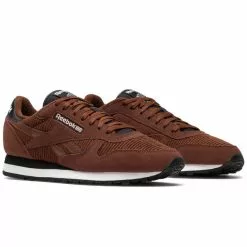 Reebok CLASSIC LEATHER BRUBRW/CBLACK/CHALK -Women's Footwear Sales Shop REEBOKCLASSICLEATHERBRUBRWCBLACKCHALK8GW3792 2 grande