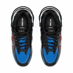 Raf Simons Runner CYLON-21 BLACK/BLUE -Women's Footwear Sales Shop RafSimonsCYLON 21BLACKBLUE41HR740010L 4 grande