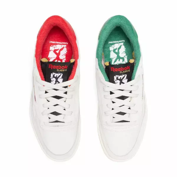 Reebok CLUB C REVENGE HUMAN RIGHTS NOW PURGRY/BLACK/GLEGRN 6 Reebok CLUB C REVENGE HUMAN RIGHTS NOW PURGRY/BLACK/GLEGRN - Image 4