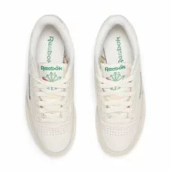 Reebok WOMEN'S CLUB C 85 VINTAGE CHALK/ALABAS/GLEGRN -Women's Footwear Sales Shop ReebokWCLUBC85VINTAGECHALKALABASGLEGRN5GX3686 4 grande