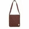 South2 West8 ARABESQUE JACQUARD BOOK BAG RUST