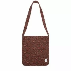 South2 West8 ARABESQUE JACQUARD BOOK BAG RUST