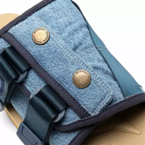 Suicoke X BODEGA KAW-CAB SLIDE DENIM 7 Suicoke X BODEGA KAW-CAB SLIDE DENIM - Image 5
