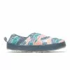The North Face WOMEN'S THERMOBALL TRACTION MULE V GREEN MOUNTAIN CAMO PRINT/TNF BLACK