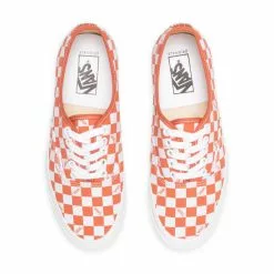 Vault By Vans OG AUTHENTIC LX VAULT CHECKERBOARD MECCA ORANGE -Women's Footwear Sales Shop VansOGAUTHENTICLXVAULTCHECKERBOARDMECCAORANGE8VN0A5FBD0HL 4 grande