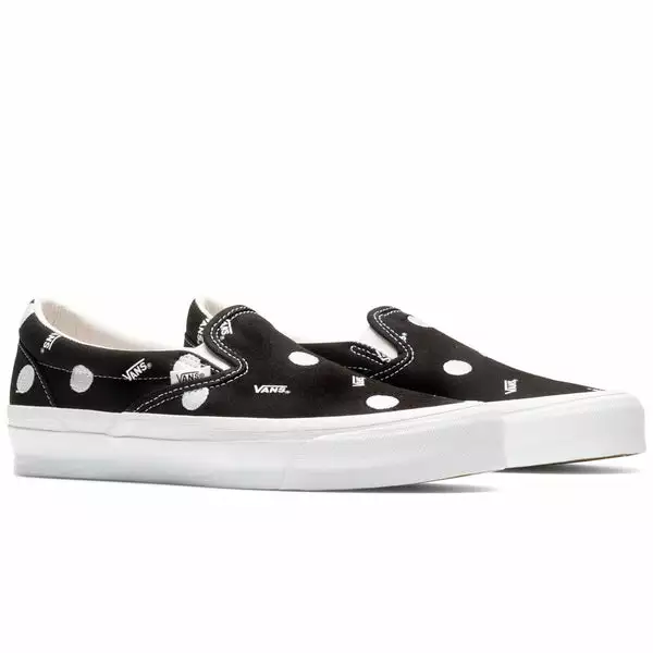Vans U OG CLASSIC SLIP-ON LX VAULT POLKA DOT BLACK 4 Vans U OG CLASSIC SLIP-ON LX VAULT POLKA DOT BLACK - Image 2