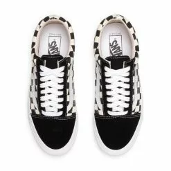 Vault By Vans OG OLD SKOOL LX BLACK/CLASSIC WHITE CHECKERBOARD -Women's Footwear Sales Shop VansUOGOLDSKOOLLXBLACKCLASSICWHITECHECKERBOARD8VN0A4P3X639 4 grande