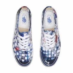 Vault By Vans X CONOR TINGLEY AUTHENTIC LX TRUE WHITE/BLUE -Women's Footwear Sales Shop VansXCONORTINGLEYAUTHENTICLXTRUEWHITEBLUE8VN0A4BV961P 4 grande
