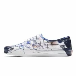 Vault By Vans X CONOR TINGLEY AUTHENTIC LX TRUE WHITE/BLUE -Women's Footwear Sales Shop VansXCONORTINGLEYAUTHENTICLXTRUEWHITEBLUE8VN0A4BV961P 6 grande