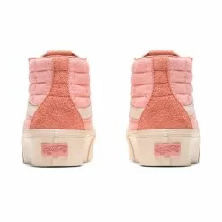 Vault By Vans X JOE FRESHGOODS U SK8-HI REISSUE PLATFORM VLT LX CORAL ALMOND -Women's Footwear Sales Shop VansXJFGUSK8 HIREISSUEPLATFORMVLTLXCRLALMND4VN0007PWZEE 3 grande