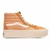 Vault By Vans X JOE FRESHGOODS U SK8-HI REISSUE PLATFORM VLT LX CAMEL -Women's Footwear Sales Shop VansXJFGUSK8 HIREISSUEPLATFORMVLTLXJFGCAMEL4VN0007PWCAM 1 grande