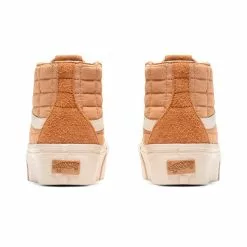Vault By Vans X JOE FRESHGOODS U SK8-HI REISSUE PLATFORM VLT LX CAMEL -Women's Footwear Sales Shop VansXJFGUSK8 HIREISSUEPLATFORMVLTLXJFGCAMEL4VN0007PWCAM 3 grande